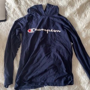 Navy champion long sleeve